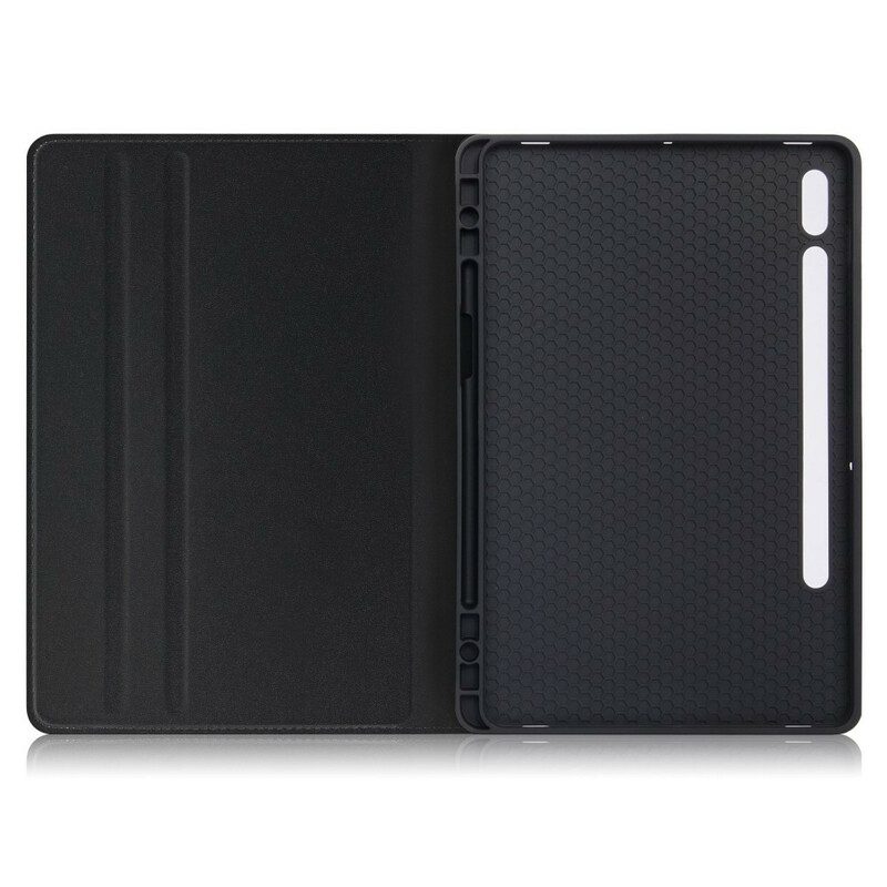 Case Für Samsung Galaxy Tab S8 / Tab S7 Business-ledereffekt