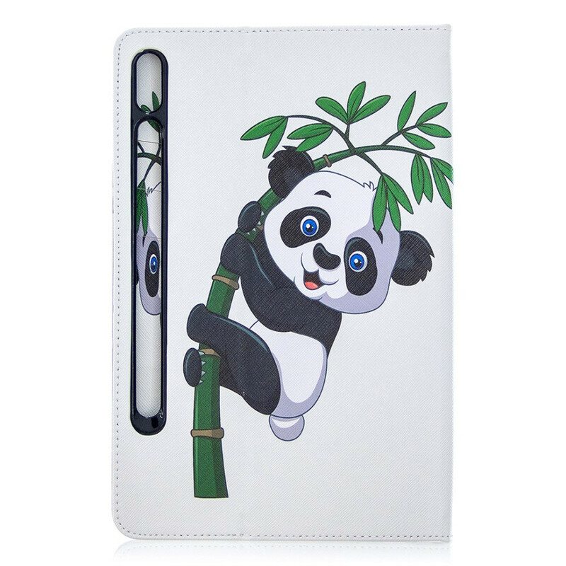 Case Für Samsung Galaxy Tab S8 / Tab S7 Panda-druckmuster