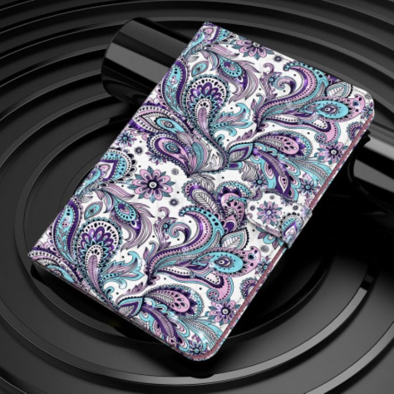 Lederhüllen Für Samsung Galaxy Tab S8 / Tab S7 Paisley-muster Aus Kunstleder