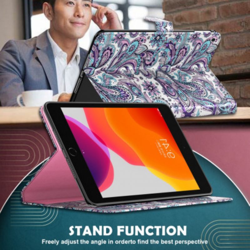 Lederhüllen Für Samsung Galaxy Tab S8 / Tab S7 Paisley-muster Aus Kunstleder