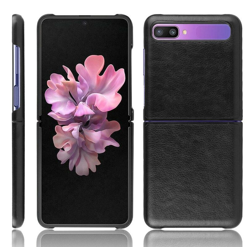 Handyhülle Für Samsung Galaxy Z Flip Flip Case Litschi-kunstleder