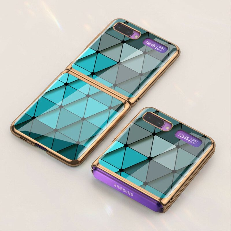 Handyhülle Für Samsung Galaxy Z Flip Flip Case Styling-geometrie Gkk