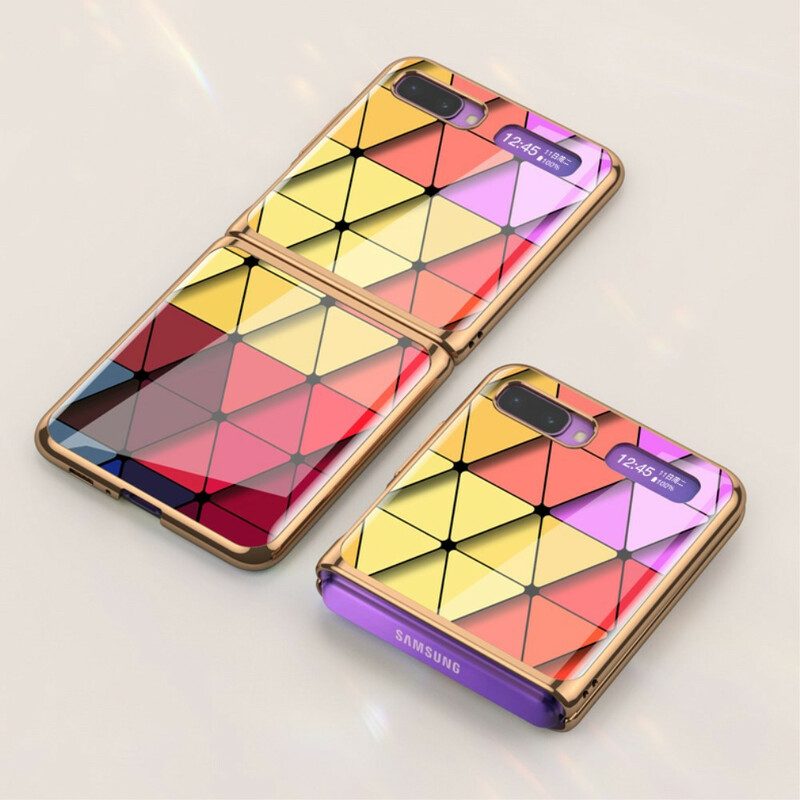 Handyhülle Für Samsung Galaxy Z Flip Flip Case Styling-geometrie Gkk