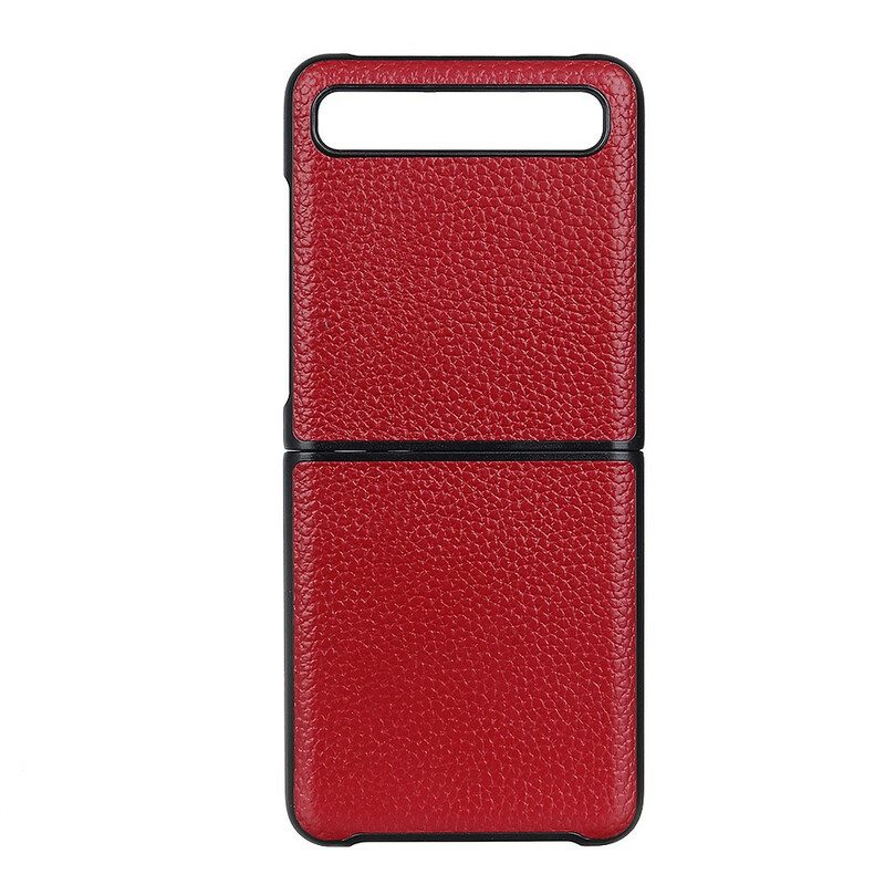 Hülle Für Samsung Galaxy Z Flip Flip Case Litschi-kunstleder