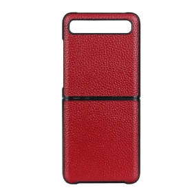 Hülle Für Samsung Galaxy Z Flip Flip Case Litschi-kunstleder