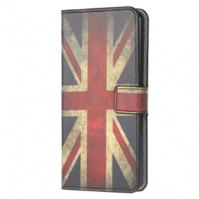 Flip Case Für Samsung Galaxy M12 / A12 England-flagge