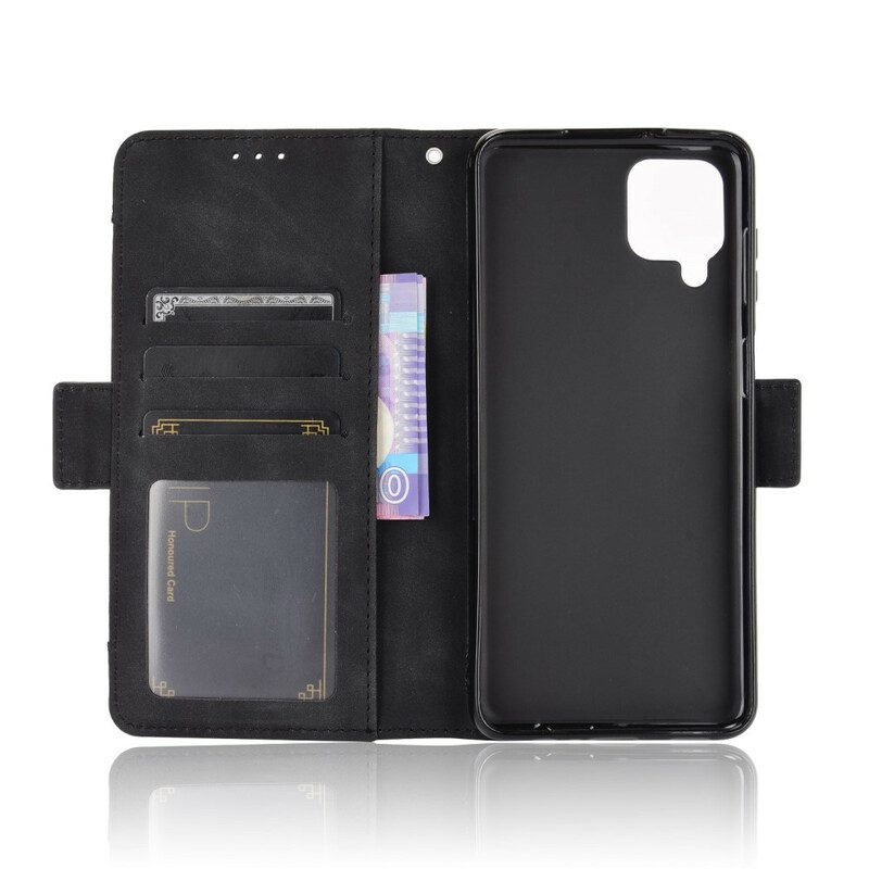 Flip Case Für Samsung Galaxy M12 / A12 Multi-card Premier Class