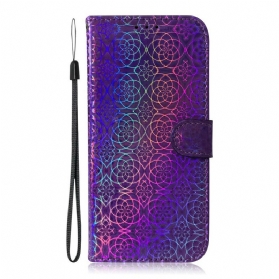 Flip Case Für Samsung Galaxy M12 / A12 Pure Farbe