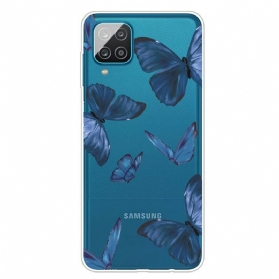 Hülle Für Samsung Galaxy M12 / A12 Wilde Schmetterlinge