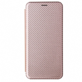 Schutzhülle Für Samsung Galaxy M12 / A12 Flip Case /kohlefaser