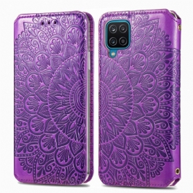 Schutzhülle Für Samsung Galaxy M12 / A12 Flip Case Mandala