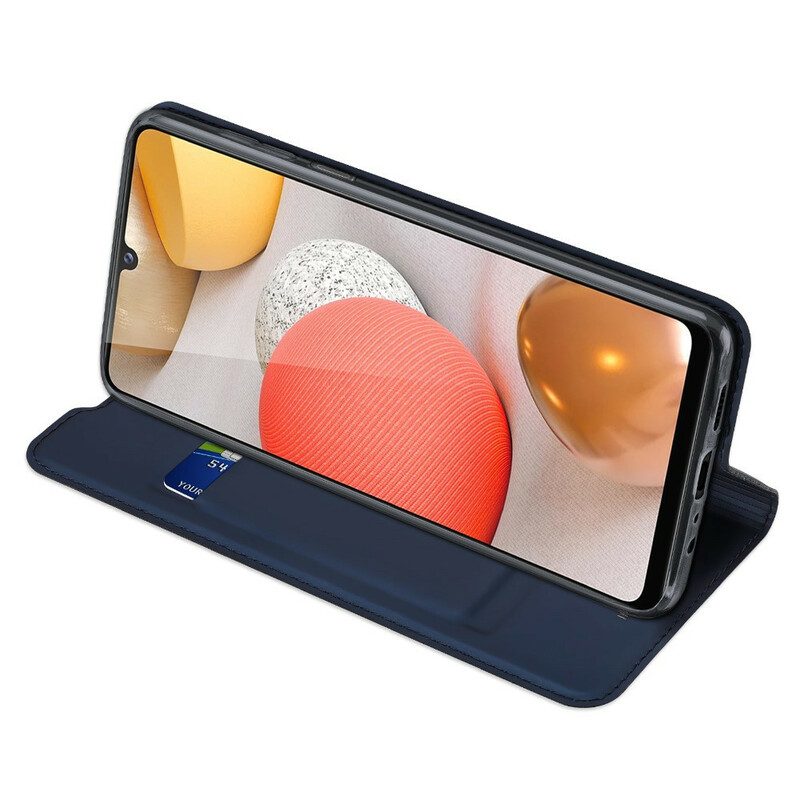 Schutzhülle Für Samsung Galaxy M12 / A12 Flip Case Skin Pro Dux Ducis