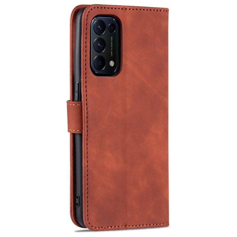 Flip Case Für Oppo Find X3 Lite Azns-süße