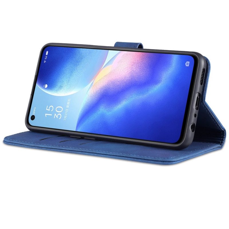 Flip Case Für Oppo Find X3 Lite Azns-süße