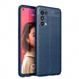 Hülle Für Oppo Find X3 Lite Doppellinien-litschi-ledereffekt