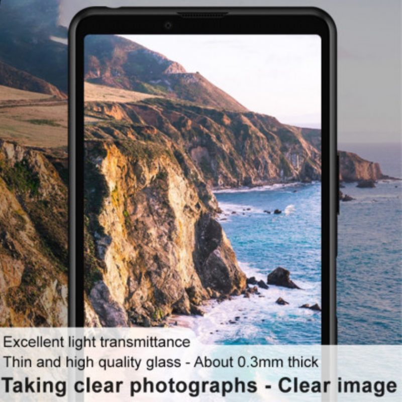 Schützende Linse Aus Gehärtetem Glas Für Sony Xperia 10 Iii Imak