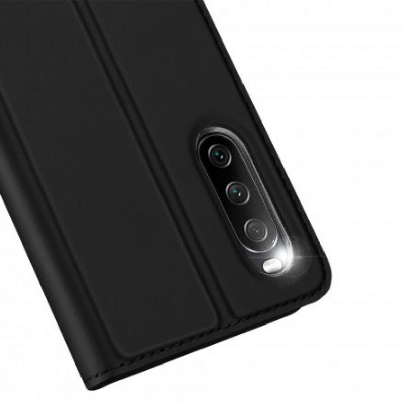 Schutzhülle Für Sony Xperia 5 III Flip Case Skin Pro Dux Ducis