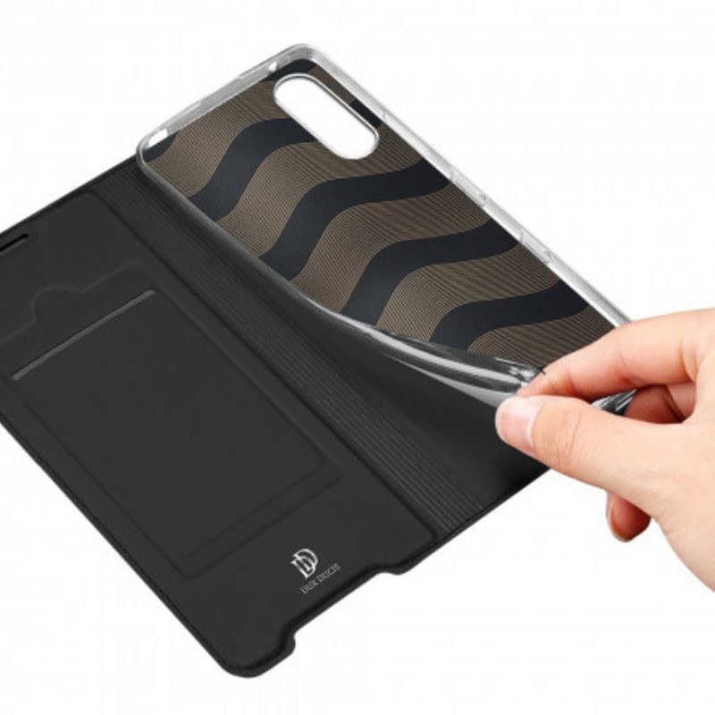 Schutzhülle Für Sony Xperia 5 III Flip Case Skin Pro Dux Ducis