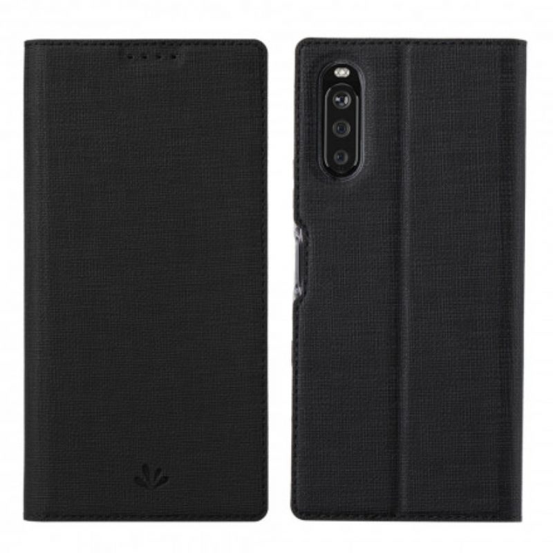 Schutzhülle Für Sony Xperia 5 III Flip Case Strukturiertes Vili Dmx