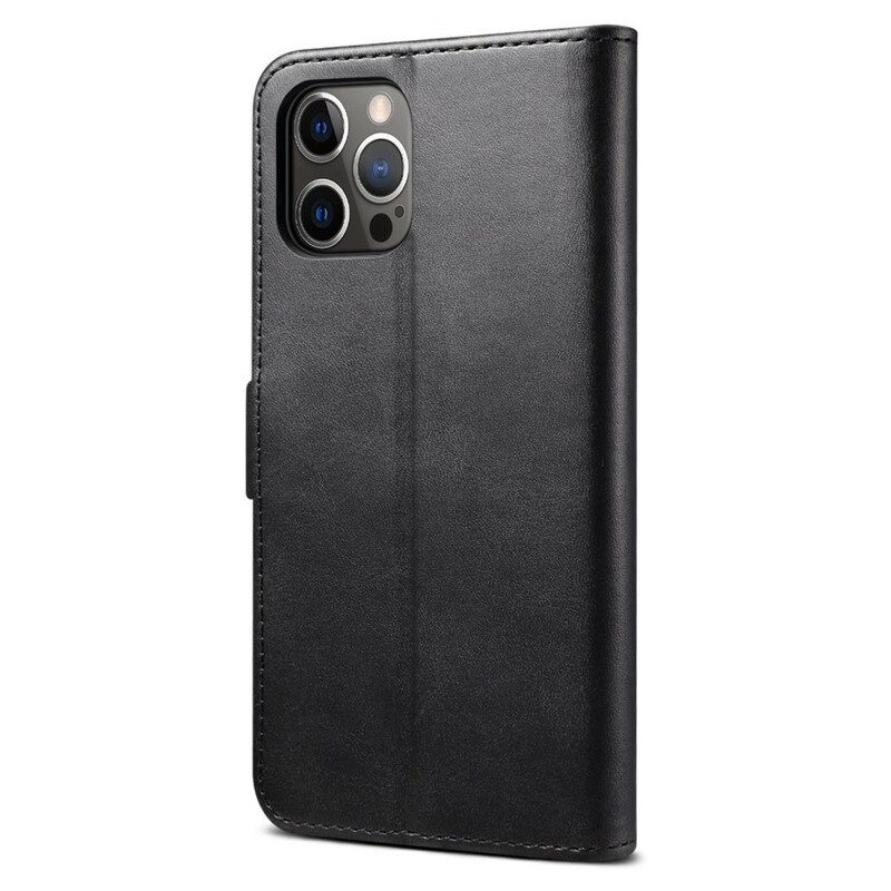 Flip Case Für iPhone 12 / 12 Pro Gussim-lederstil