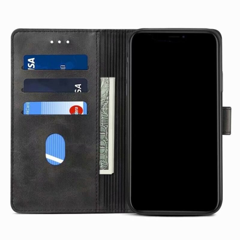 Flip Case Für iPhone 12 / 12 Pro Gussim-lederstil