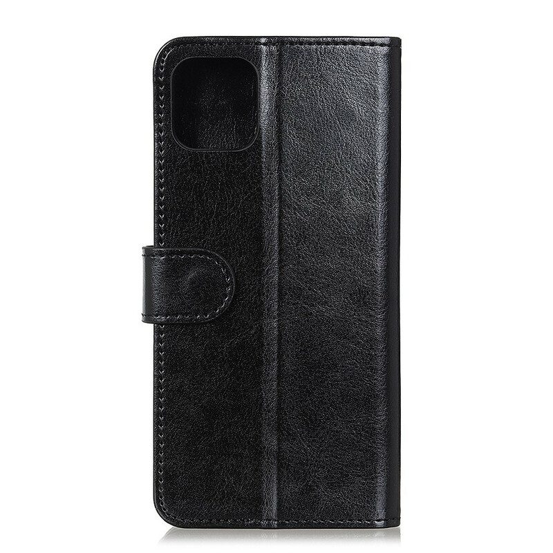 Flip Case Für iPhone 12 / 12 Pro Leder-styling