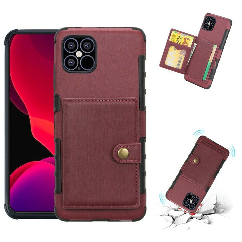 Handyhülle Für iPhone 12 / 12 Pro Flip Case Shouhushen Kartenhalter Mit Klappe