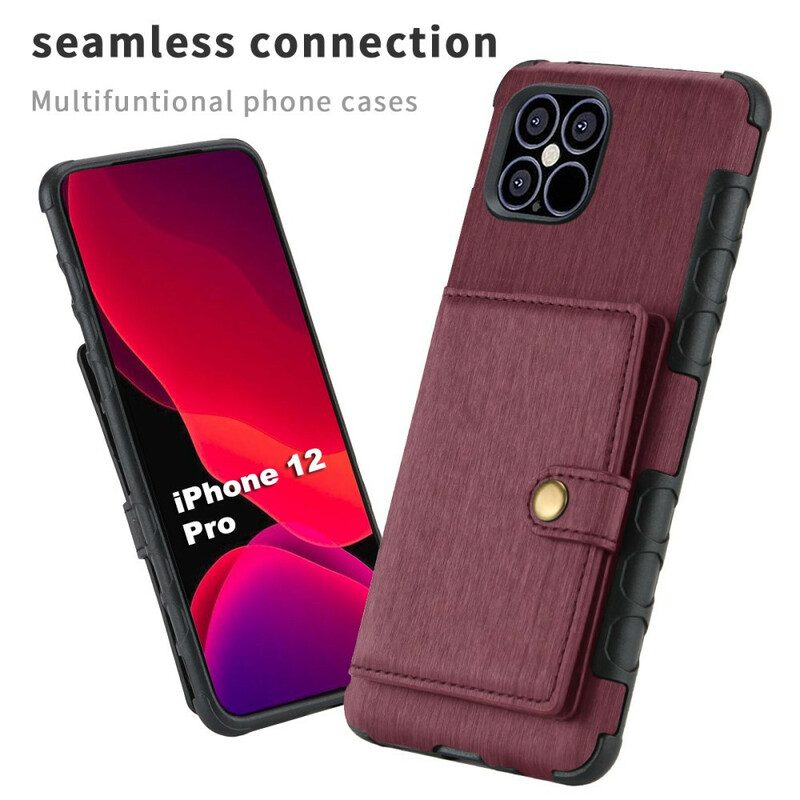 Handyhülle Für iPhone 12 / 12 Pro Flip Case Shouhushen Kartenhalter Mit Klappe