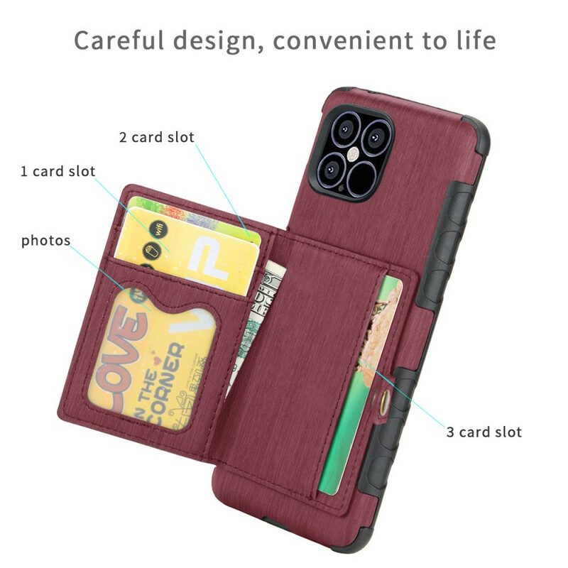 Handyhülle Für iPhone 12 / 12 Pro Flip Case Shouhushen Kartenhalter Mit Klappe