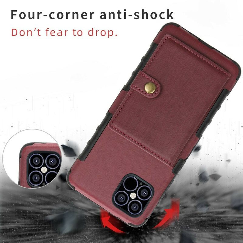 Handyhülle Für iPhone 12 / 12 Pro Flip Case Shouhushen Kartenhalter Mit Klappe