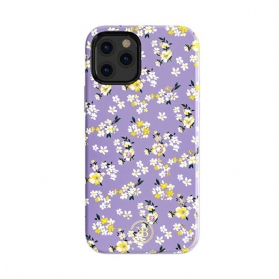 Handyhülle Für iPhone 12 / 12 Pro Kingxbar-blumen