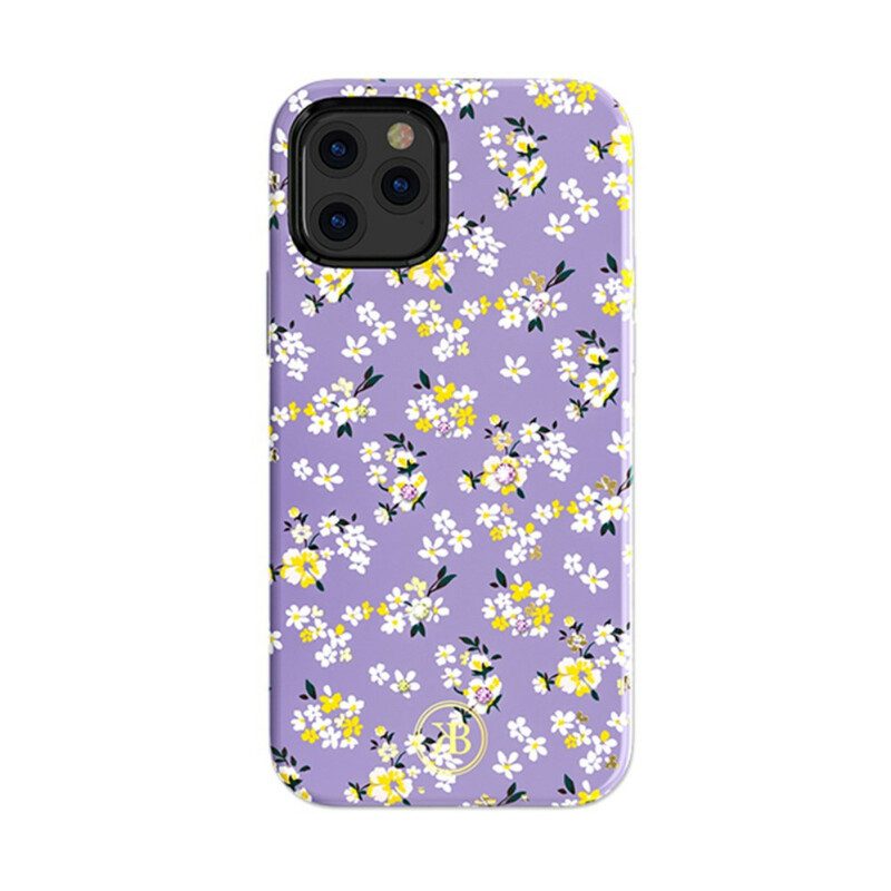 Handyhülle Für iPhone 12 / 12 Pro Kingxbar-blumen