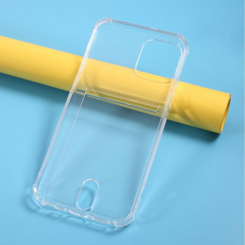 Handyhülle Für iPhone 12 / 12 Pro Transparenter Kartenhalter