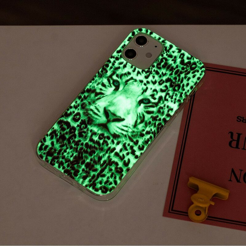 Hülle Für iPhone 12 / 12 Pro Leopard Fluoreszierend