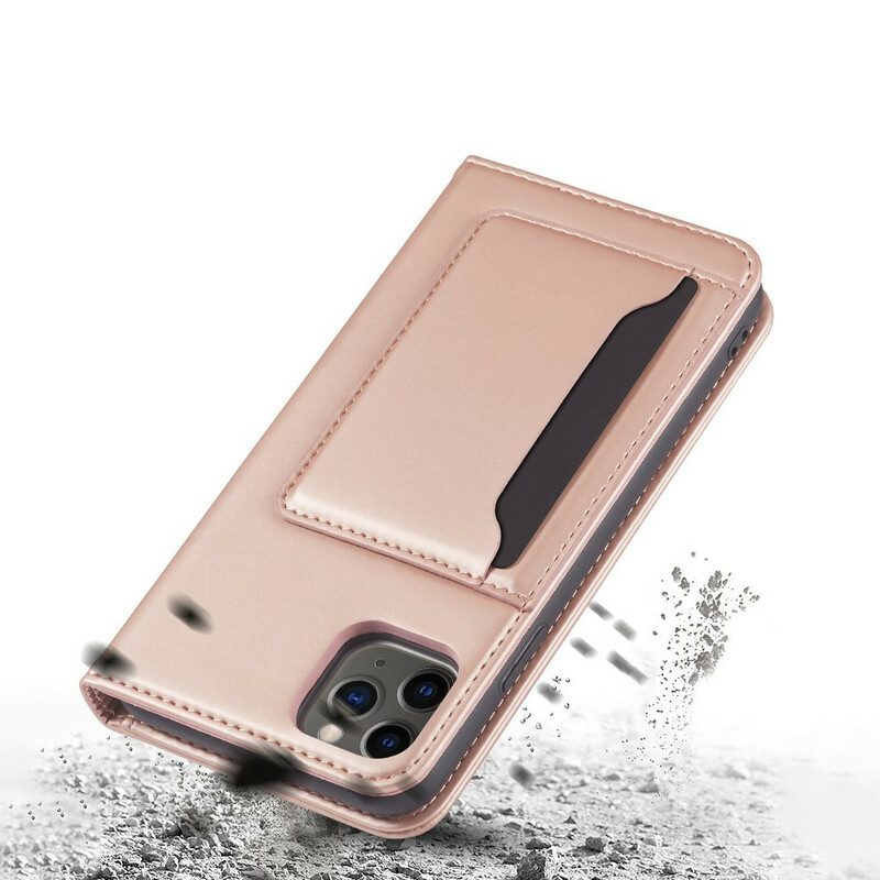 Schutzhülle Für iPhone 12 / 12 Pro Flip Case Kartenhalterständer