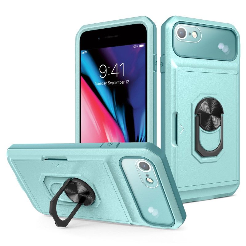 Handyhülle Für iPhone SE 3 / SE 2 / 8 / 7 Halter Und Kartenhalter