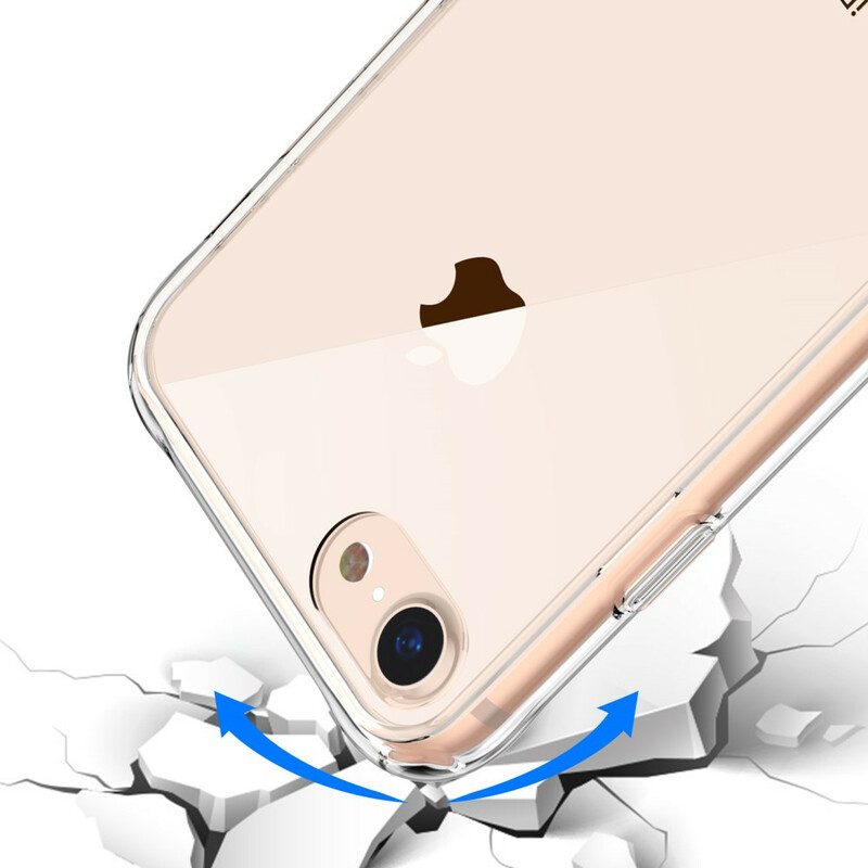 Handyhülle Für iPhone SE 3 / SE 2 / 8 / 7 Transparentes Leeu-glas Und Acryl