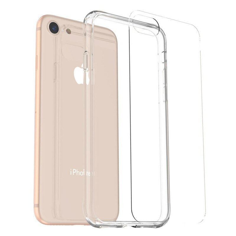 Handyhülle Für iPhone SE 3 / SE 2 / 8 / 7 Transparentes Leeu-glas Und Acryl