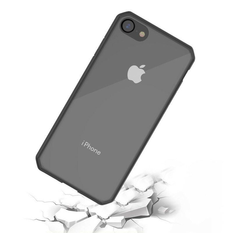 Hülle Für iPhone SE 3 / SE 2 / 8 / 7 Transparente Farbige Kanten