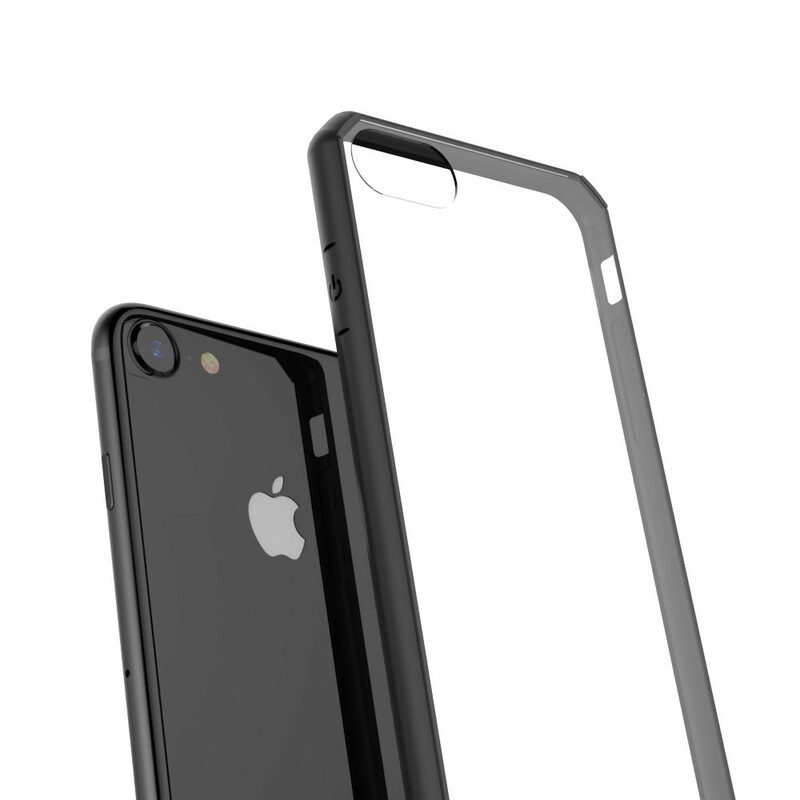 Hülle Für iPhone SE 3 / SE 2 / 8 / 7 Transparente Farbige Kanten