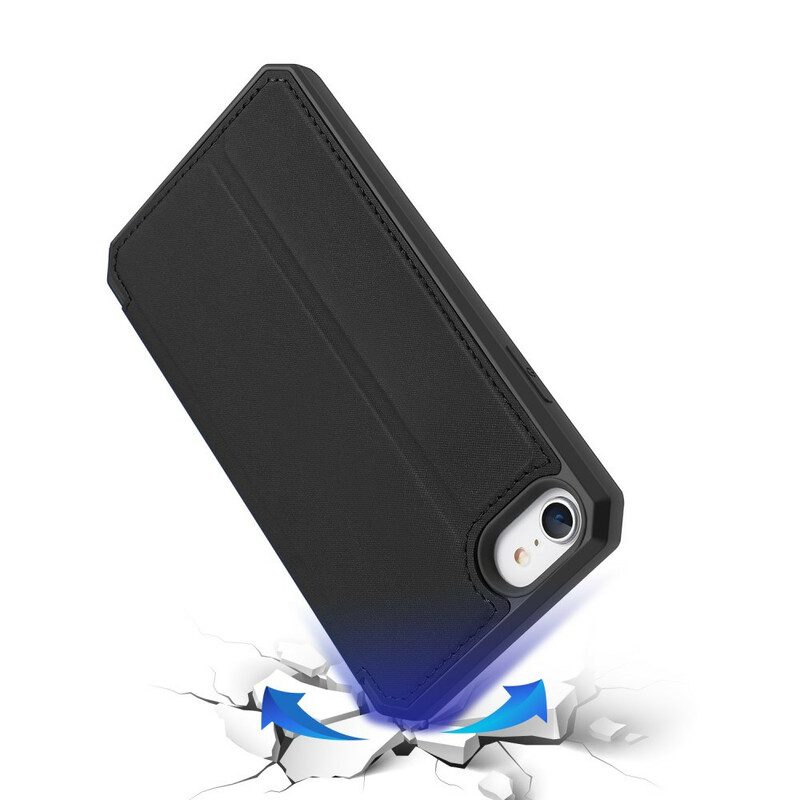 Schutzhülle Für iPhone SE 3 / SE 2 / 8 / 7 Flip Case Haut X-serie Dux Ducis