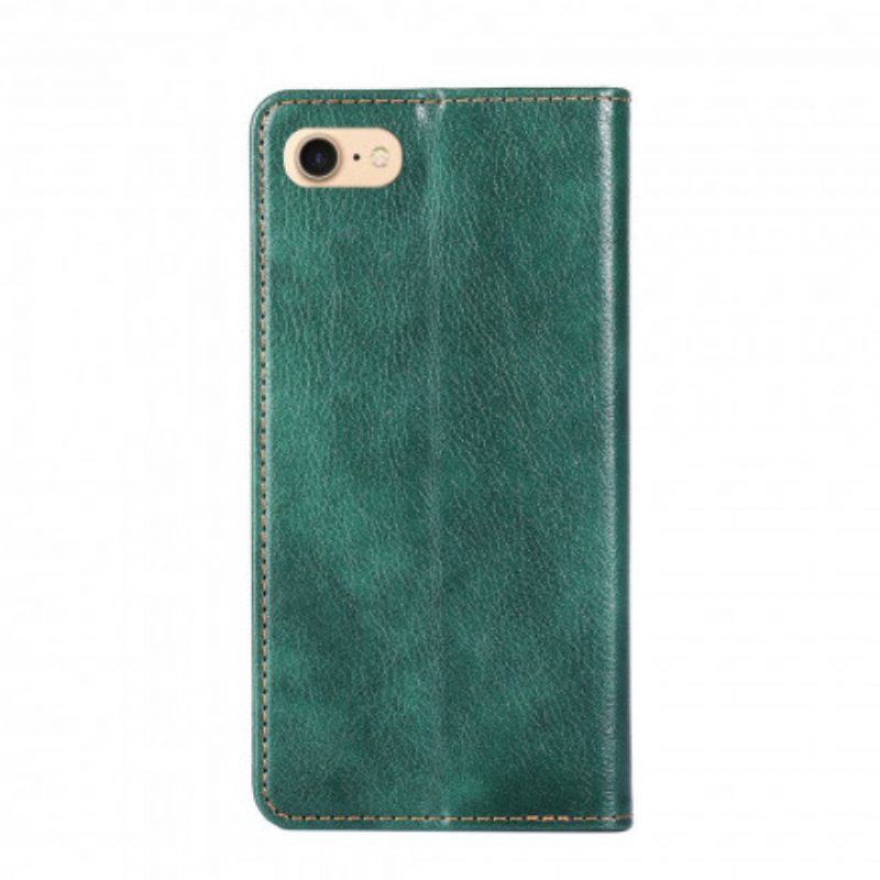 Schutzhülle Für iPhone SE 3 / SE 2 / 8 / 7 Flip Case Pure Farbe