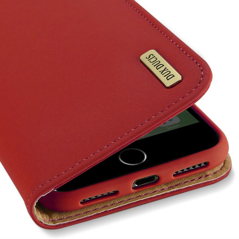 Schutzhülle Für iPhone SE 3 / SE 2 / 8 / 7 Flip Case Wunschserie Dux-ducis