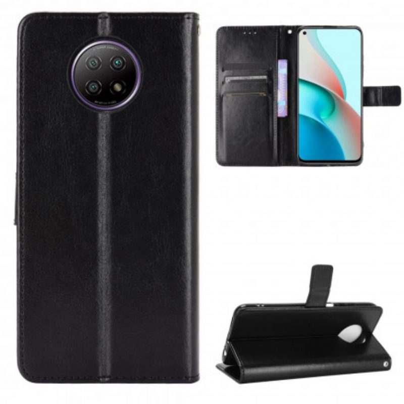 Flip Case Für Xiaomi Redmi Note 9 5G Auffälliges Kunstleder