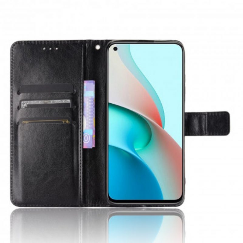 Flip Case Für Xiaomi Redmi Note 9 5G Auffälliges Kunstleder