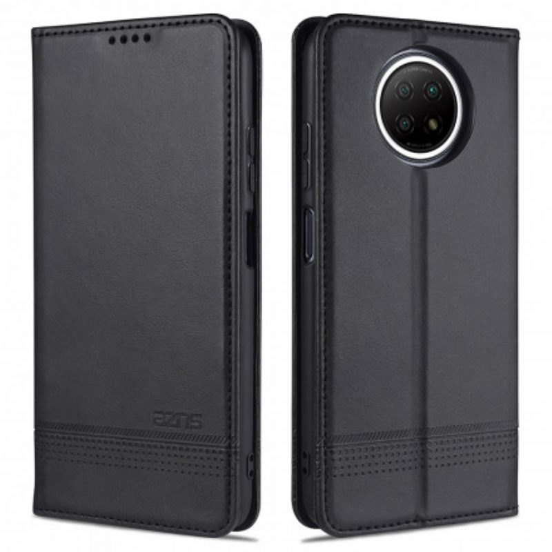 Schutzhülle Für Xiaomi Redmi Note 9 5G Flip Case Azns Leder-styling