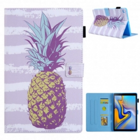 Flip Case Für Samsung Galaxy Tab A7 (2020) Ananas-design