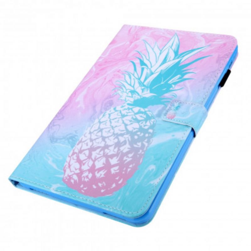 Flip Case Für Samsung Galaxy Tab A7 (2020) Ananas-design