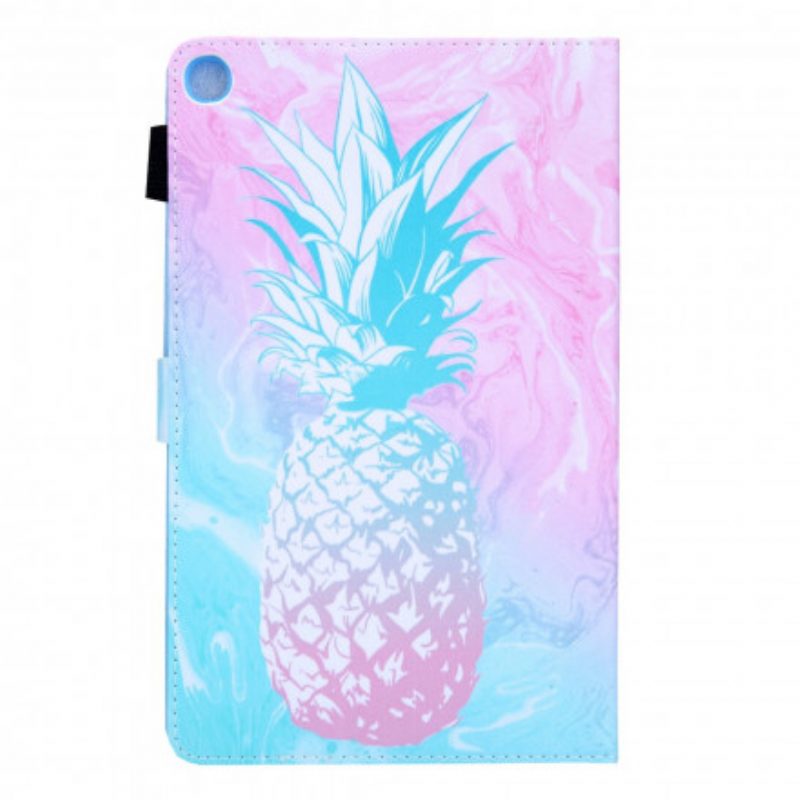 Flip Case Für Samsung Galaxy Tab A7 (2020) Ananas-design