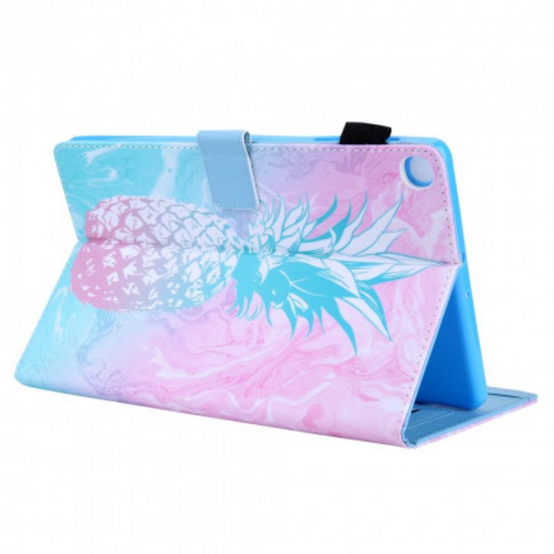 Flip Case Für Samsung Galaxy Tab A7 (2020) Ananas-design